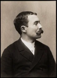Portret van Oscar Metenier (1859-1913), Franse toneelschrijver en romanschrijver